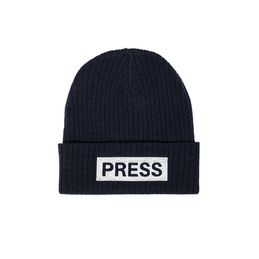 Press Embroidered Beanie