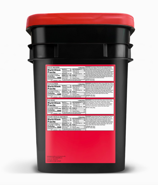 14 Day Emergency Food Bucket