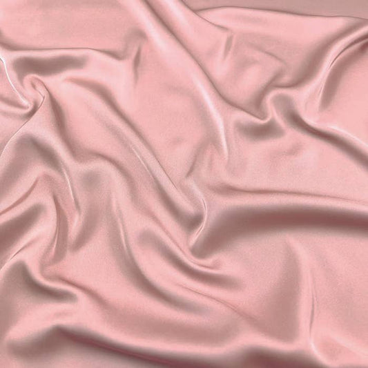Plain silky hijab: Rosewood