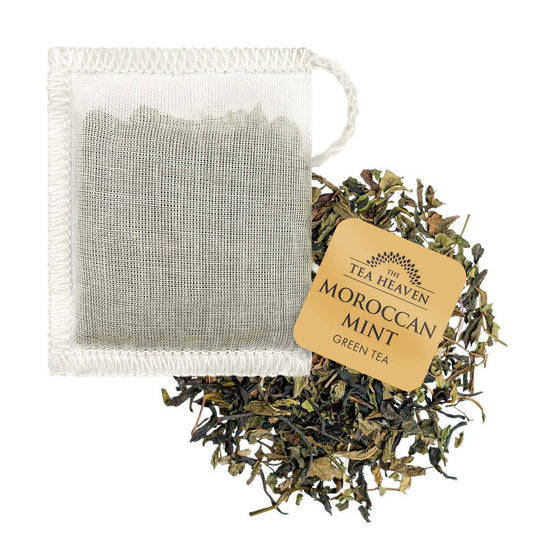Moroccan Mint Mini Tea Bag Canister